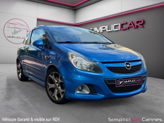 Opel corsa 1.6 - 192 turbo opc occasion cannes (06) simplicicar simplicibike france