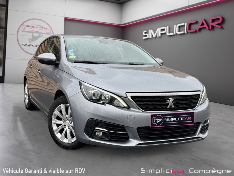 Peugeot 308 bluehdi 100ch ss bvm6 style - distribution faite - suivi peugeot occasion simplicicar compiegne simplicicar...