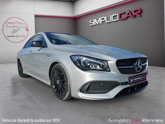 Mercedes classe cla 200 d 7g-dct amg line starlight edition - toit ouvrant - caméra de recul occasion simplicicar rennes...