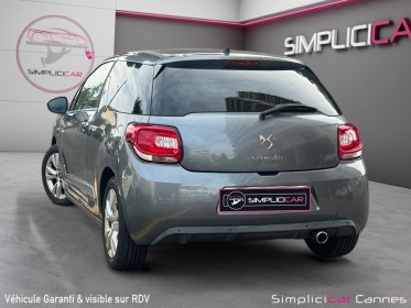 Citroen ds3 vti 120 airdream so chic occasion cannes (06) simplicicar simplicibike france