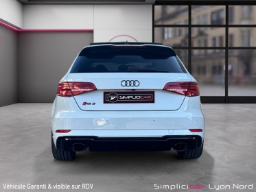 Audi rs3 sportback 2.5 tfsi 400 s tronic 7 quattro occasion simplicicar lyon nord  simplicicar simplicibike france