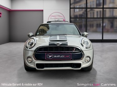 Mini cooper s 192ch john cooper works - white silver - toit ouvrant occasion cannes (06) simplicicar simplicibike france