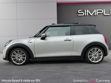 Mini cooper s 192ch john cooper works - white silver - toit ouvrant occasion cannes (06) simplicicar simplicibike france