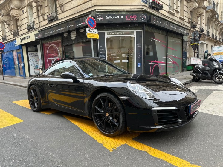 Porsche 911 carrera coupe 3.0i 370 991.2 /911 full black garantie 12 mois occasion paris 15ème (75) simplicicar simplicibike...