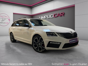 Skoda octavia combi rs 2.0 tdi 184 ch dsg6 - garantie 12 mois occasion simplicicar lyon ouest simplicicar simplicibike france