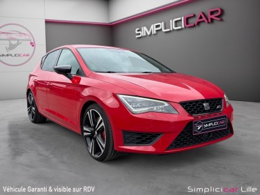 Seat leon 2.0 tsi 280 cupra dsg6 occasion simplicicar lille  simplicicar simplicibike france