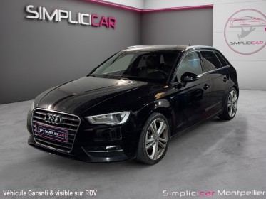 Audi a3 sportback 1.4 tfsi 125 s line occasion montpellier (34) simplicicar simplicibike france