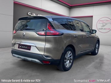 Renault espace v 2015 dci 160 energy twin turbo intens edc,full option, garantie 12 mois occasion simplicicar villejuif ...