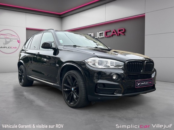 Bmw x5 f15 2016 xdrive30d 258 ch lounge plus a, full black occasion simplicicar villejuif  simplicicar simplicibike france