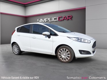 Ford fiesta 1.5 tdci 75 ss white occasion simplicicar colomiers  simplicicar simplicibike france