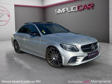 Mercedes classe c 220 d 9g-tronic amg line toit ouvrant sono burmester siÈges ÉlÉc a mÉmoire garantie 12 mois occasion...