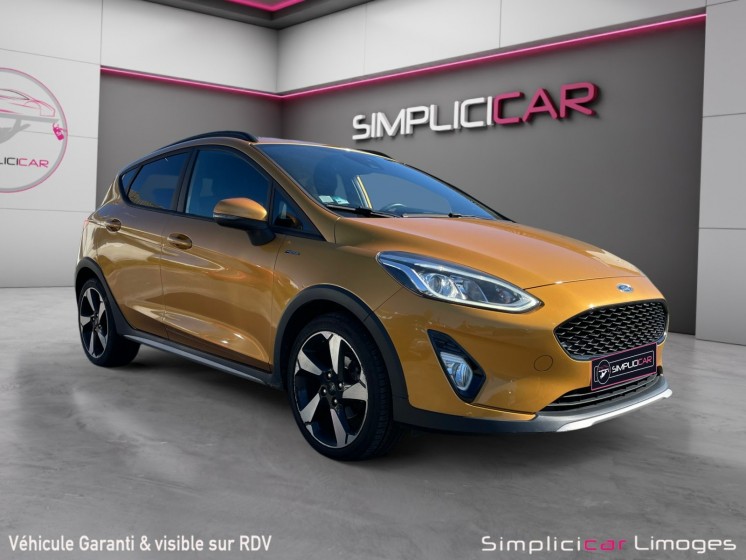 Ford fiesta active 1.0 ecoboost 100 ss bvm6 active plus occasion simplicicar limoges  simplicicar simplicibike france