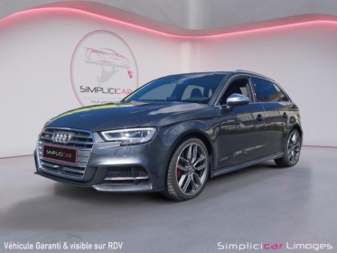 Audi s3 sportback 50 tfsi 300 s tronic 7 quattro occasion simplicicar limoges  simplicicar simplicibike france