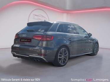 Audi s3 sportback 50 tfsi 300 s tronic 7 quattro occasion simplicicar limoges  simplicicar simplicibike france