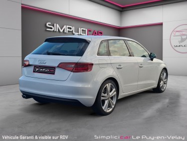 Audi a3 sportback 2.0 tdi 150 s line s tronic 6 occasion simplicicar velay simplicicar simplicibike france