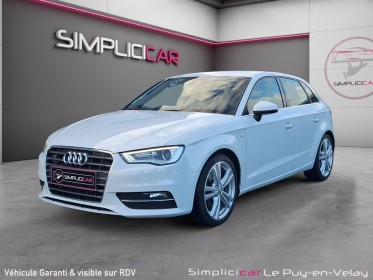 Audi a3 sportback 2.0 tdi 150 s line s tronic 6 occasion simplicicar velay simplicicar simplicibike france