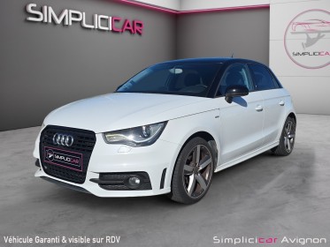 Audi a1 sportback 1.2 tfsi 86ch. s-line idéal jeune permis / gps  régul de vitesse - garantie 12 mois occasion avignon (84)...