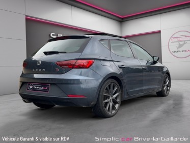 Seat leon 1.5 tsi 150 start/stop act dsg7 fr occasion simplicicar brive la gaillarde  simplicicar simplicibike france