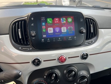 Fiat 500 serie 6 euro 6d 1.2 69 ch eco pack collezione fall toit panoramique apple carplay 1er main - véhicule garantie...