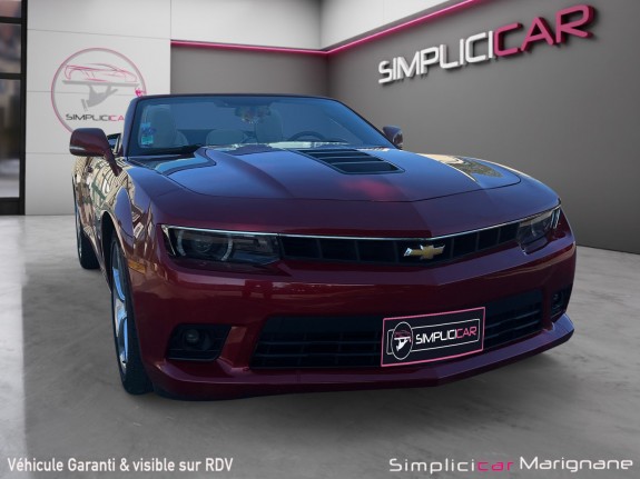 Chevrolet camaro cabriolet v8 6.2 405ch a garantie 12 mois occasion simplicicar marignane  simplicicar simplicibike france