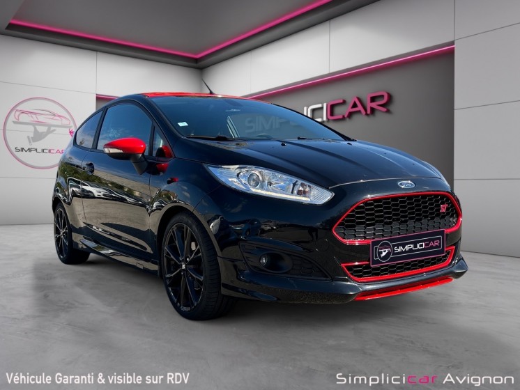 Ford fiesta 1.0 ecoboost 140 ss black edition occasion avignon (84) simplicicar simplicibike france