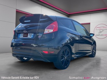 Ford fiesta 1.0 ecoboost 140 ss black edition occasion avignon (84) simplicicar simplicibike france