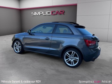 Audi a1 sline 1.6 tdi 105 toit ouvrant occasion  simplicicar vaucresson nice - pfvauto simplicicar simplicibike france