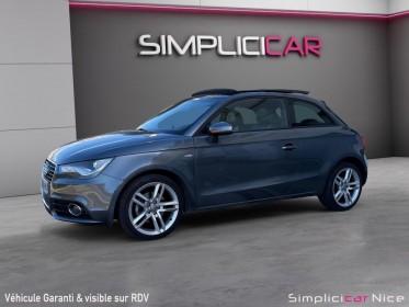 Audi a1 sline 1.6 tdi 105 toit ouvrant occasion  simplicicar vaucresson nice - pfvauto simplicicar simplicibike france