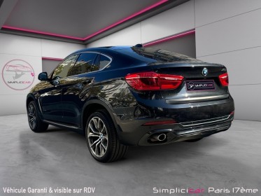 Bmw x6 f16 xdrive30d 258 ch exclusive a toit ouvrant/ siege chauffant/ camera/ cuir complet/ garantie 12 mois occasion paris...