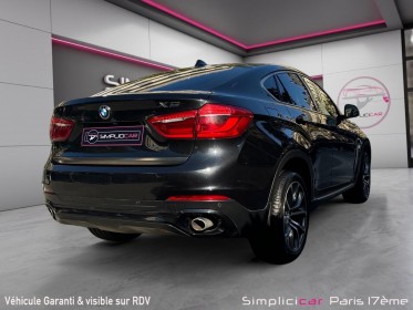 Bmw x6 f16 xdrive30d 258 ch exclusive a toit ouvrant/ siege chauffant/ camera/ cuir complet/ garantie 12 mois occasion paris...