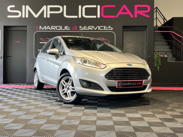 Ford fiesta 1.0 ecoboost 100 ss titanium garantie 12 mois occasion  simplicicar aix les bains simplicicar simplicibike france