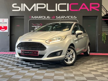 Ford fiesta 1.0 ecoboost 100 ss titanium garantie 12 mois occasion  simplicicar aix les bains simplicicar simplicibike france