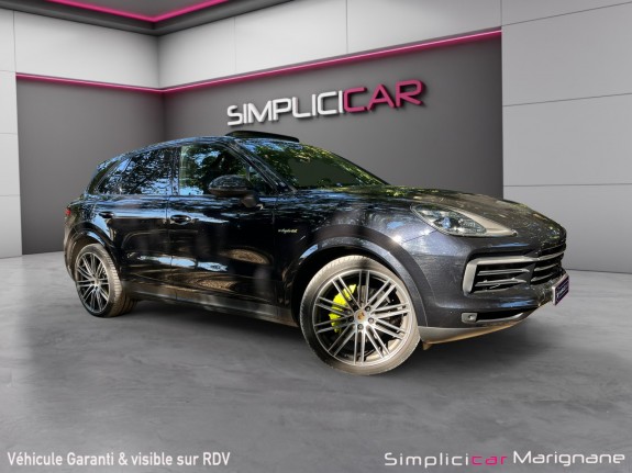 Porsche cayenne tva recuperable 1ere main e-hybrid 3.0 v6 462 ch porsche approuved 12 mois pack chrono pasm occasion...