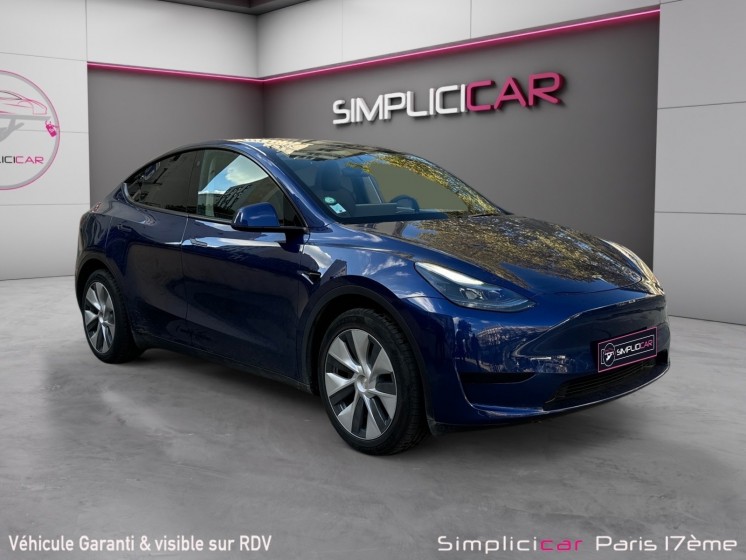 Tesla model y standard rwd / pack autopilot occasion paris 17ème (75)(porte maillot) simplicicar simplicibike france