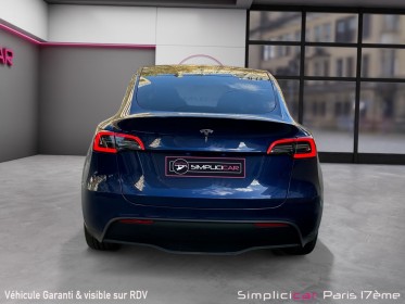 Tesla model y standard rwd / pack autopilot occasion paris 17ème (75)(porte maillot) simplicicar simplicibike france