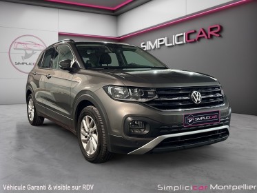 Volkswagen t-cross 1.0 tsi 115 start/stop bvm6 lounge camera de recul radars av ar carplay occasion montpellier (34)...