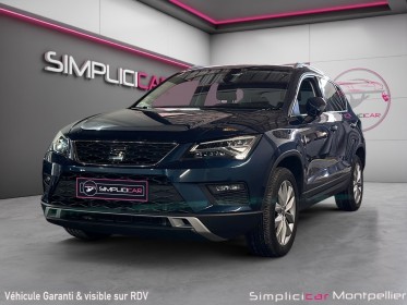 Seat ateca 2.0 tdi 150 ch startstop style dsg7 camera de recul carplay keyless clim bi-zone occasion montpellier (34)...