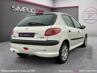 Peugeot 206 1.4e 75ch climatisation occasion montpellier (34) simplicicar simplicibike france