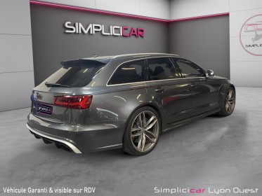 Audi rs6 avant v8 4.0 tfsi 560 quattro tiptronic 8 immat fr - garantie 12 mois occasion simplicicar lyon ouest simplicicar...