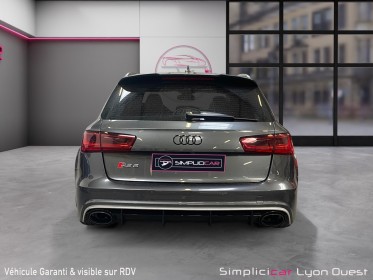 Audi rs6 avant v8 4.0 tfsi 560 quattro tiptronic 8 immat fr - garantie 12 mois occasion simplicicar lyon ouest simplicicar...