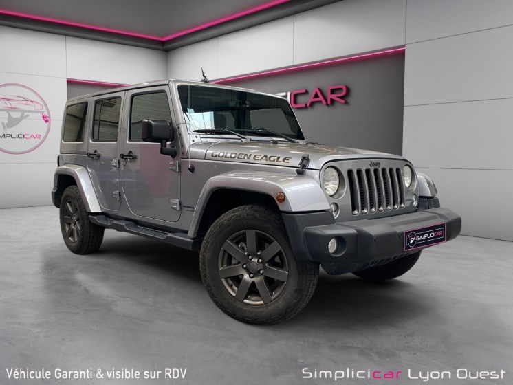 Jeep wrangler  jk unlimited 2.8 crd 4wd ss 200 cv golden eagle - première main - garantie 12 mois occasion simplicicar lyon...