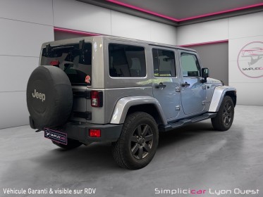 Jeep wrangler  jk unlimited 2.8 crd 4wd ss 200 cv golden eagle - première main - garantie 12 mois occasion simplicicar lyon...