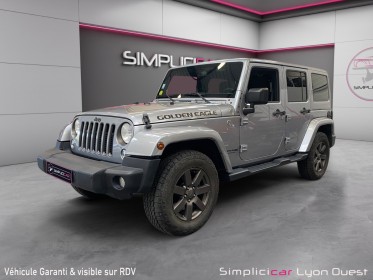 Jeep wrangler  jk unlimited 2.8 crd 4wd ss 200 cv golden eagle - première main - garantie 12 mois occasion simplicicar lyon...