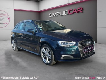 Audi a3 sportback 1.4 tfsi e-tron 204 s tronic s line occasion  simplicicar vaucresson nice - pfvauto simplicicar...