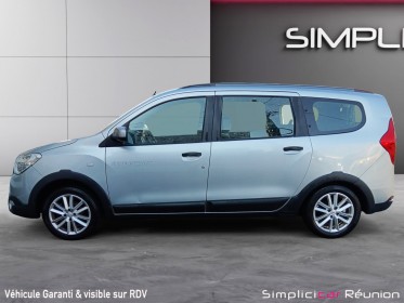 Dacia lodgy blue dci 115 7 places stepway occasion réunion ville st pierre simplicicar simplicibike france