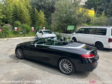 Mercedes classe c cabriolet 9g-tronic amg line 220 d occasion cannes (06) simplicicar simplicibike france