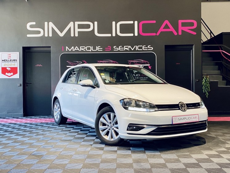 Volkswagen golf 1.6 tdi 115 fap bvm5 confortline - garantie 12 mois - entretien vw occasion  simplicicar aix les bains...