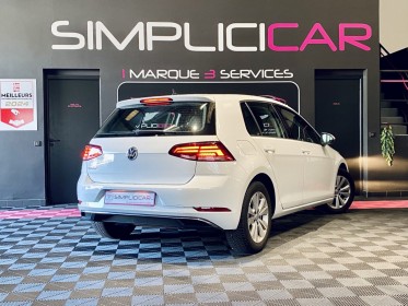 Volkswagen golf 1.6 tdi 115 fap bvm5 confortline - garantie 12 mois - entretien vw occasion  simplicicar aix les bains...