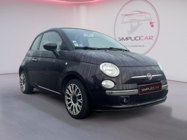 Fiat 500c cabriolet 69 ch lounge/56 500 km seulement/1ere main occasion simplicicar orgeval  simplicicar simplicibike france