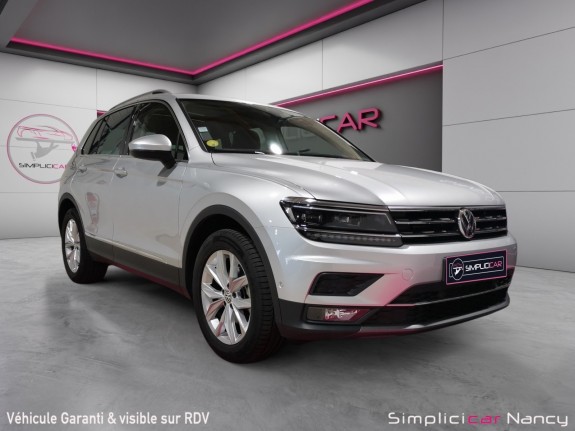 Volkswagen tiguan 2.0 tdi 150ch dsg7 finition carat / 1ere main / origine france / garantie 12 mois occasion simplicicar...